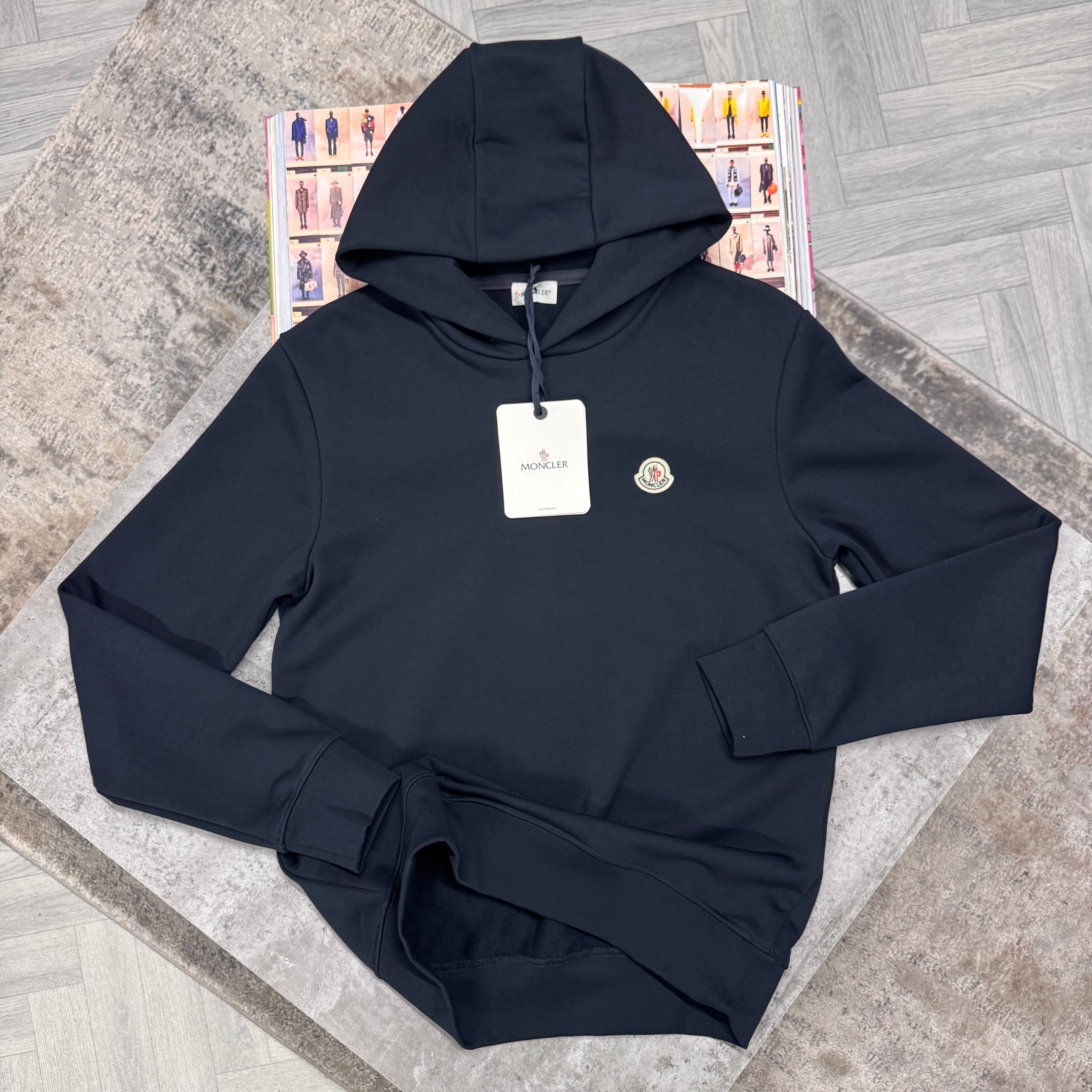 MNCLR LOGO HOODIE - NAVY