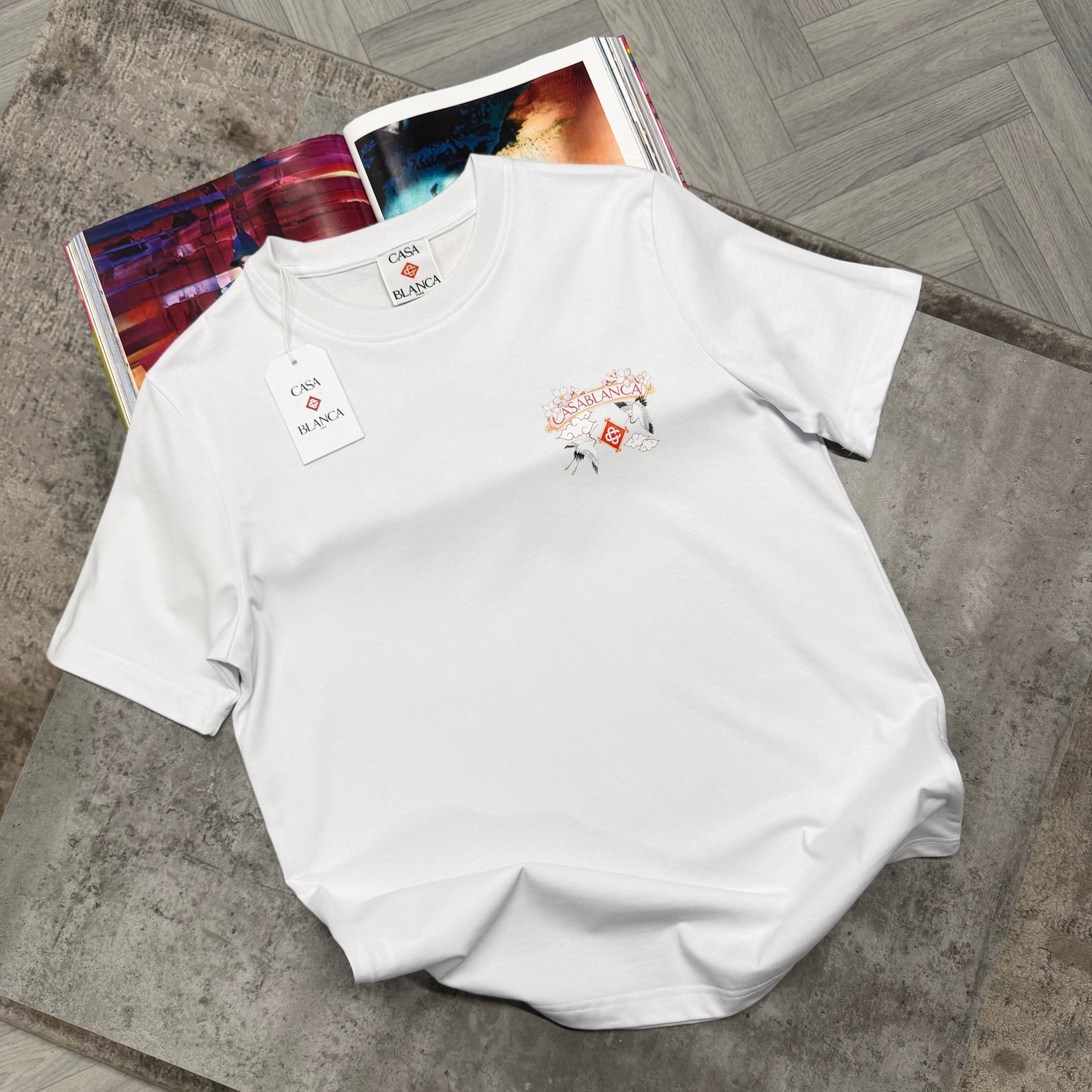 CB TENNIS CLUB T SHIRT - WHITE
