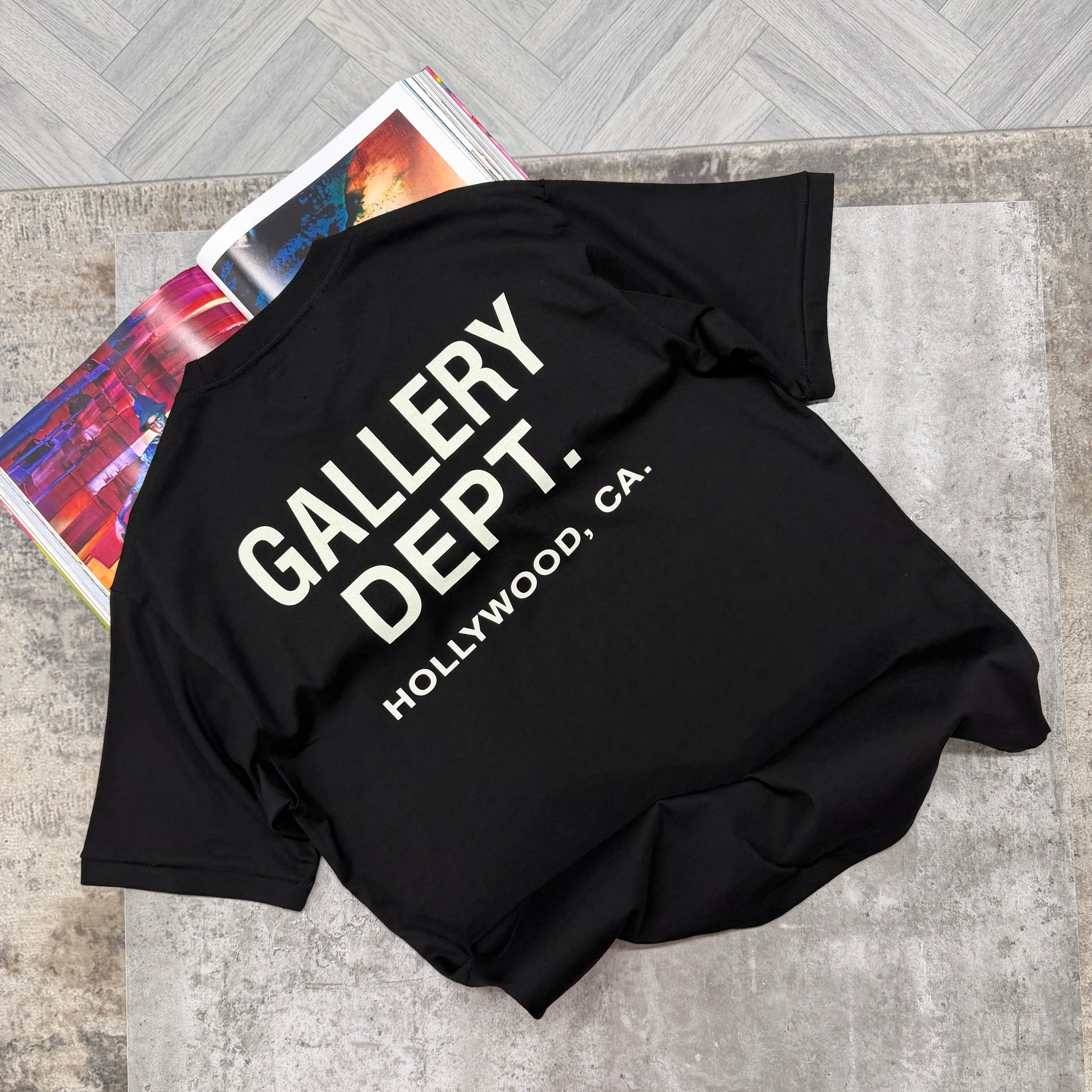 GD HOLLYWOOD T SHIRT - BLACK