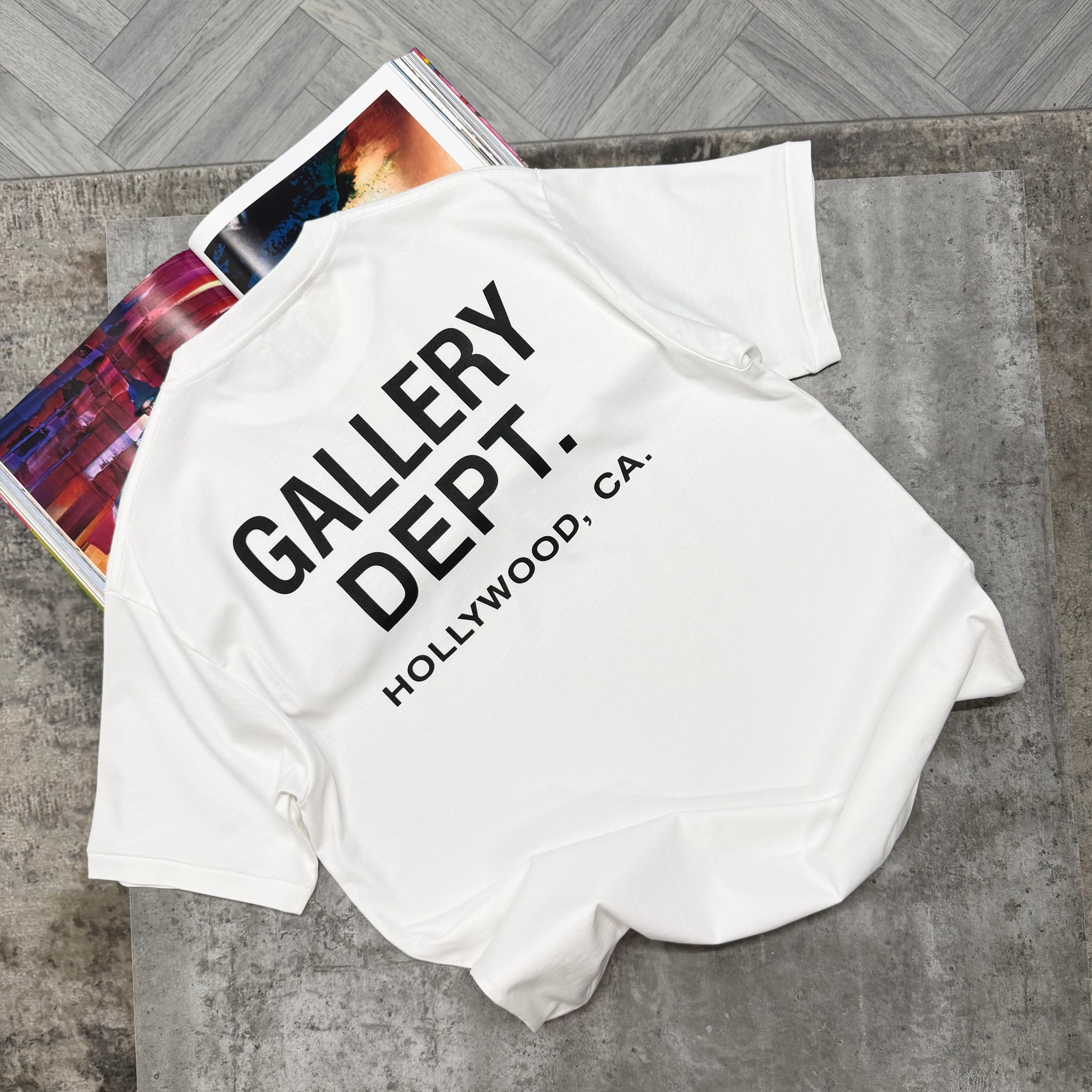 GD HOLLYWOOD T SHIRT - WHITE