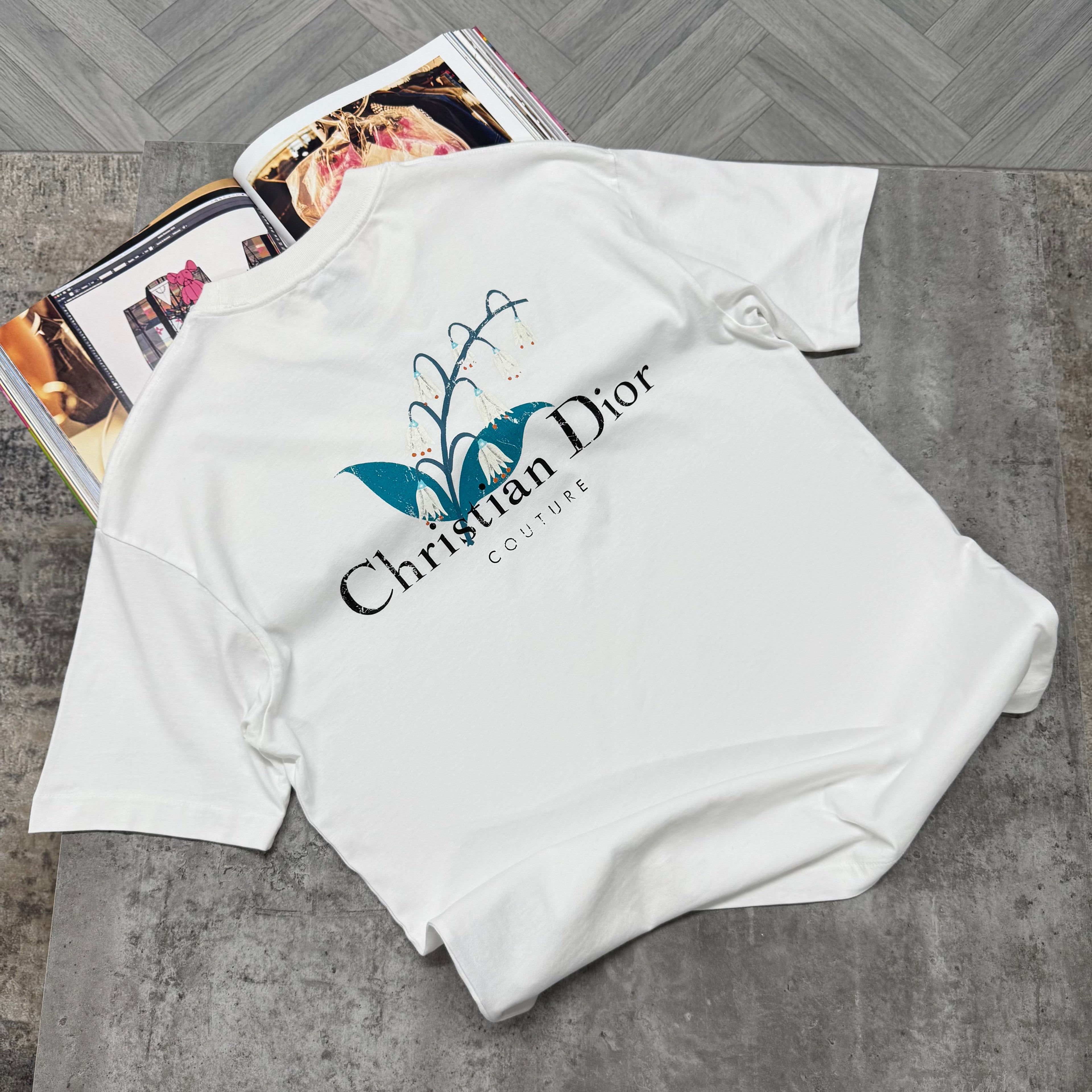 CD LILY T SHIRT - WHITE