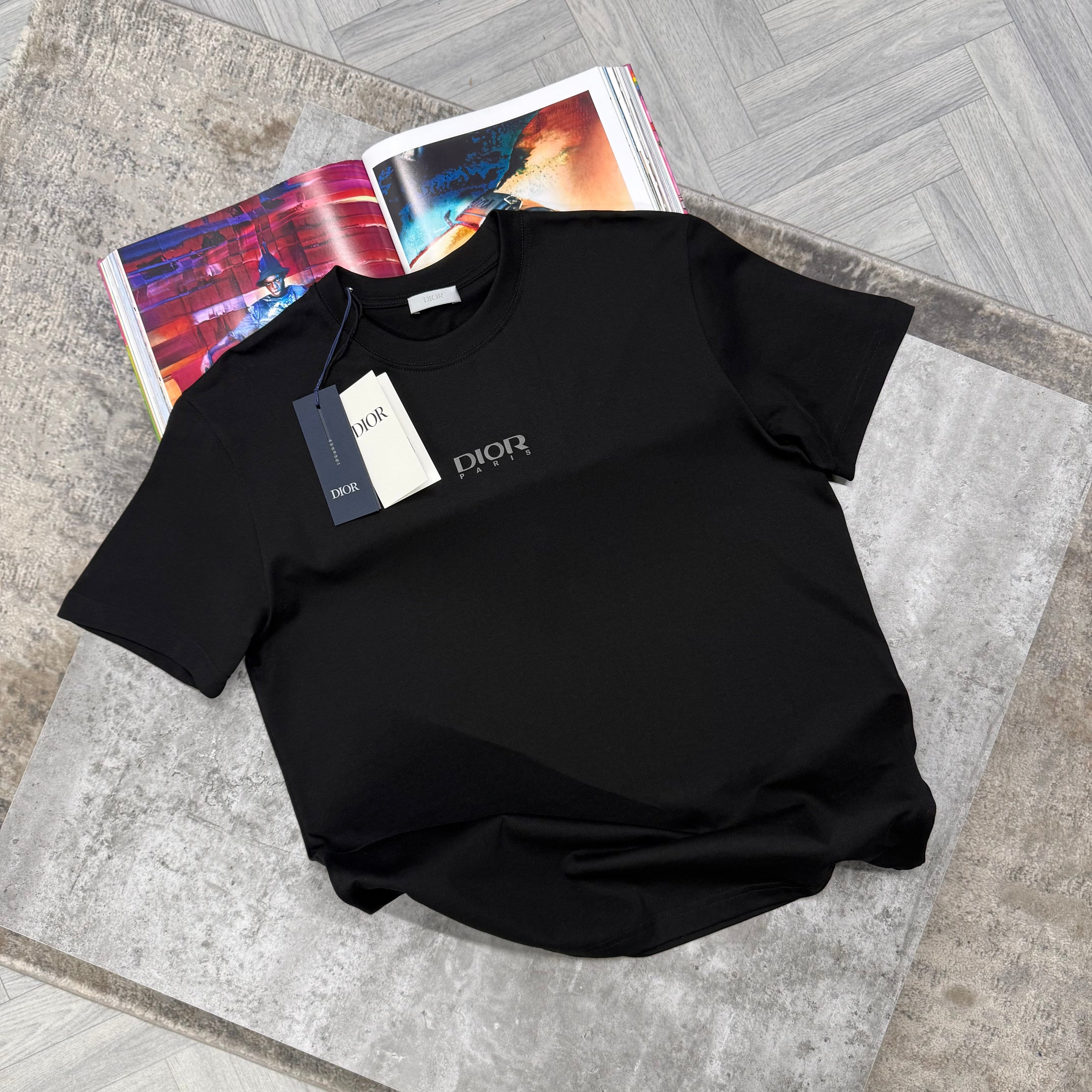 CD PARIS T SHIRT - BLACK