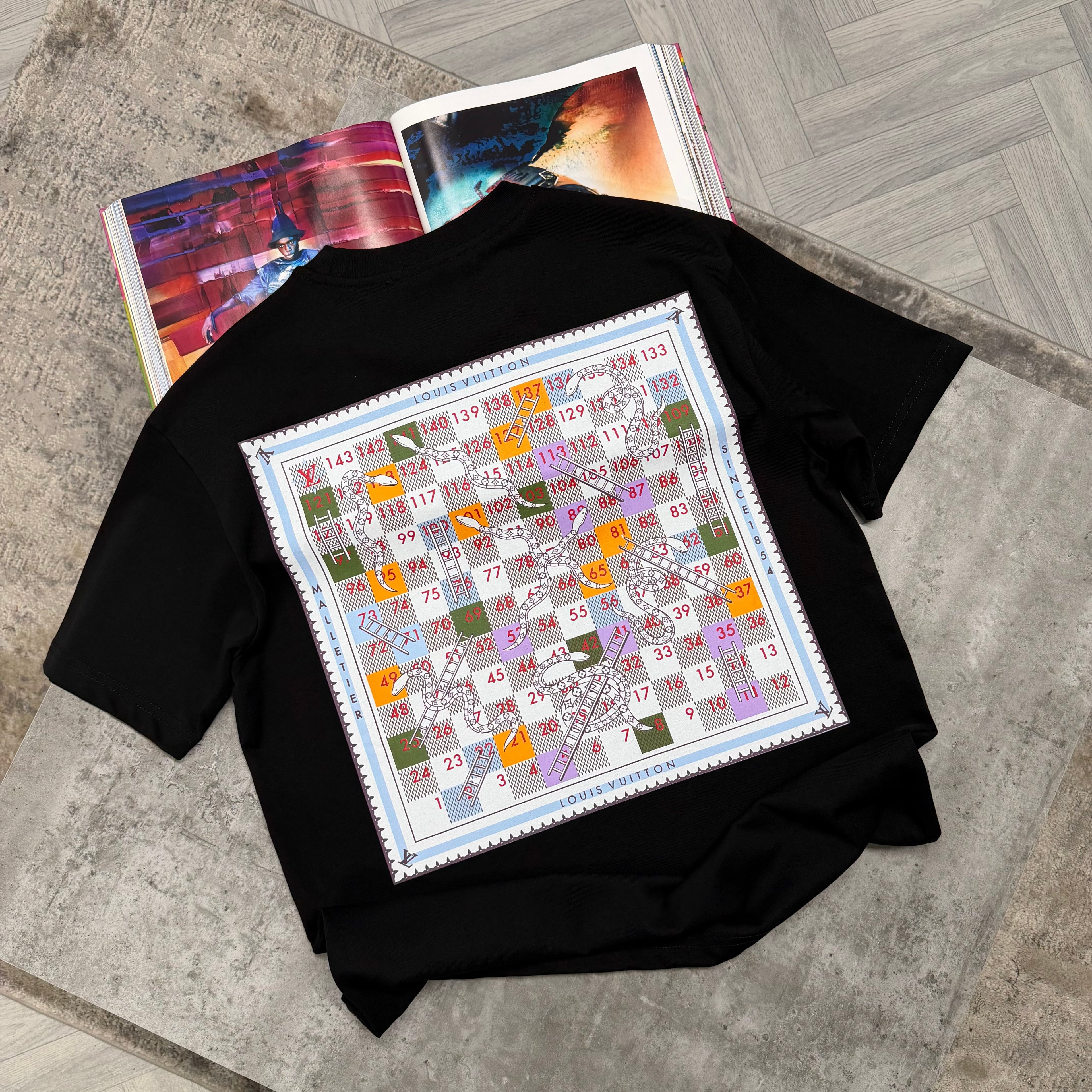 LVE 1854 T SHIRT - BLACK