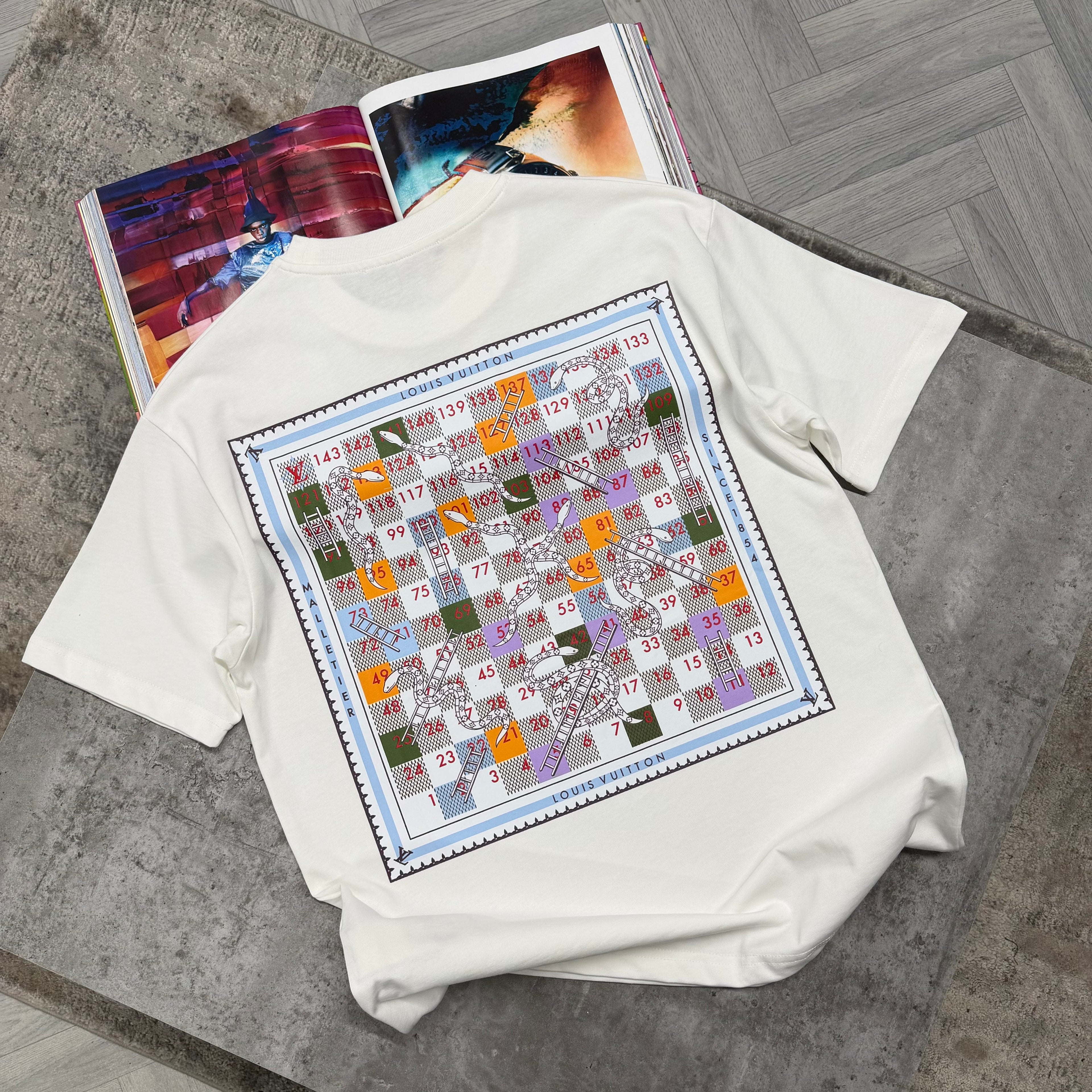 LVE 1854 T SHIRT - WHITE