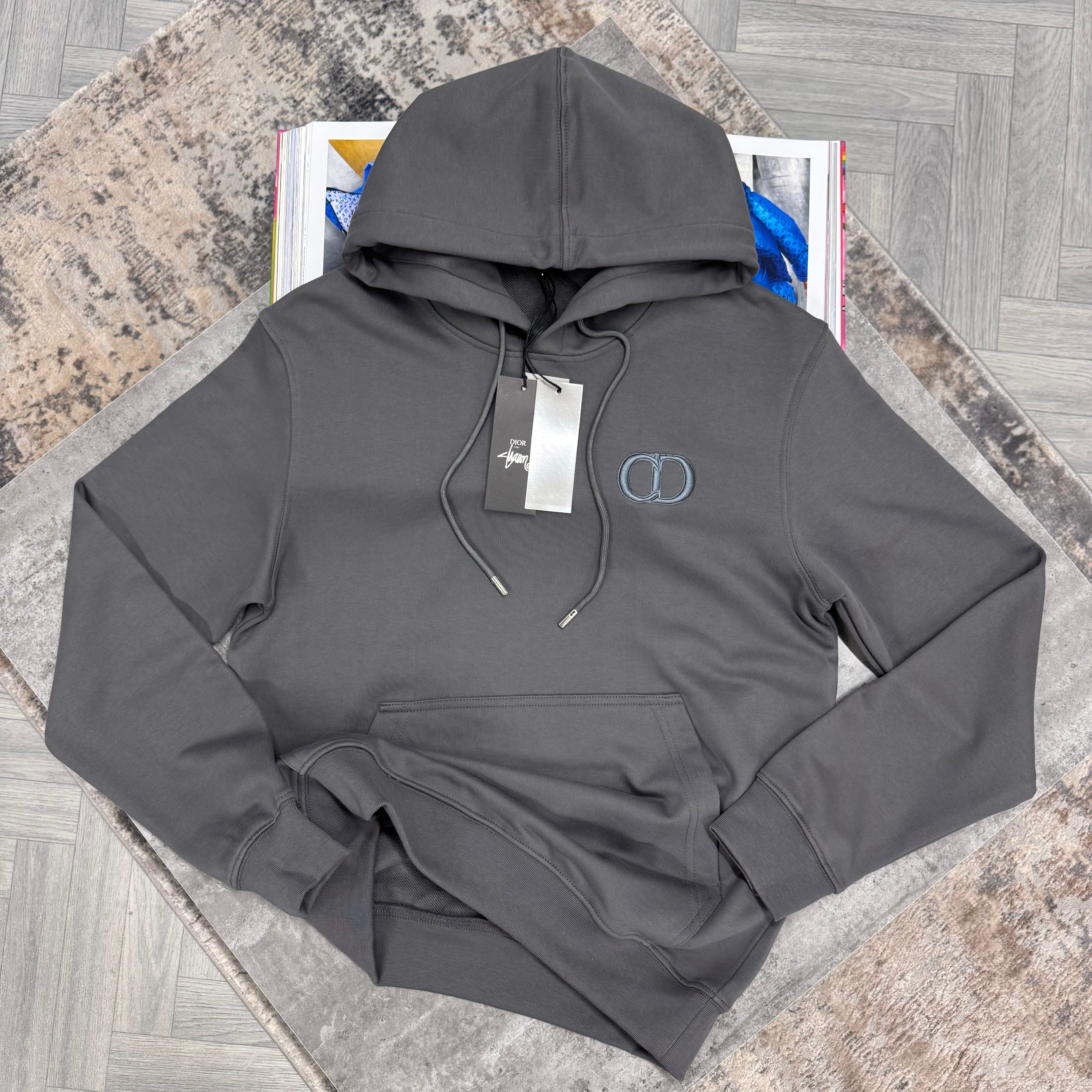 CD HOODIE - CHARCOAL