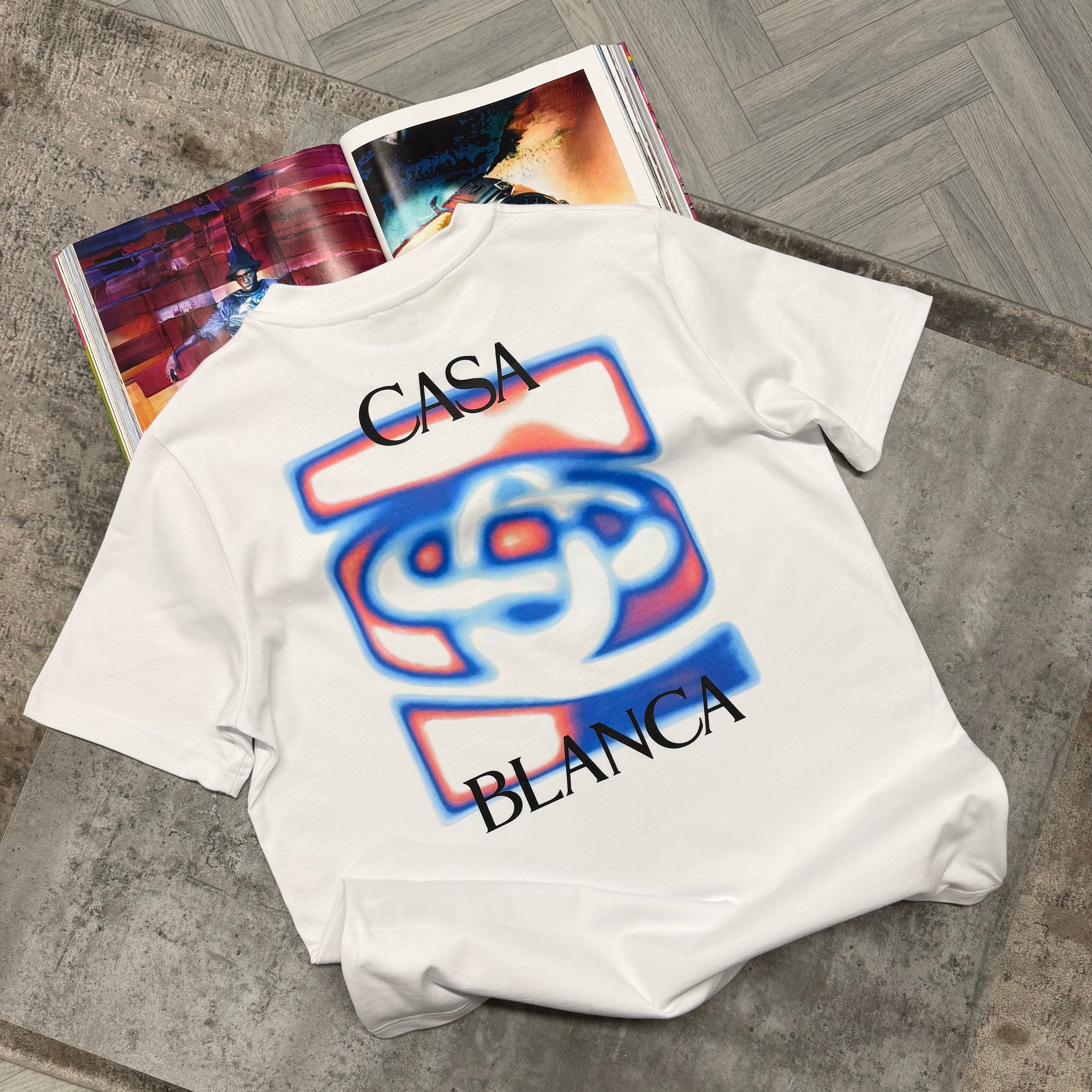 CB HEATMAP T SHIRT - WHITE