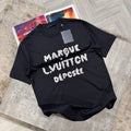 LVE MARQUE T SHIRT - NAVY