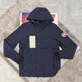 CG FABER HOODED JACKET - NAVY