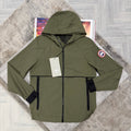 CG FABER HOODED JACKET - KHAKI
