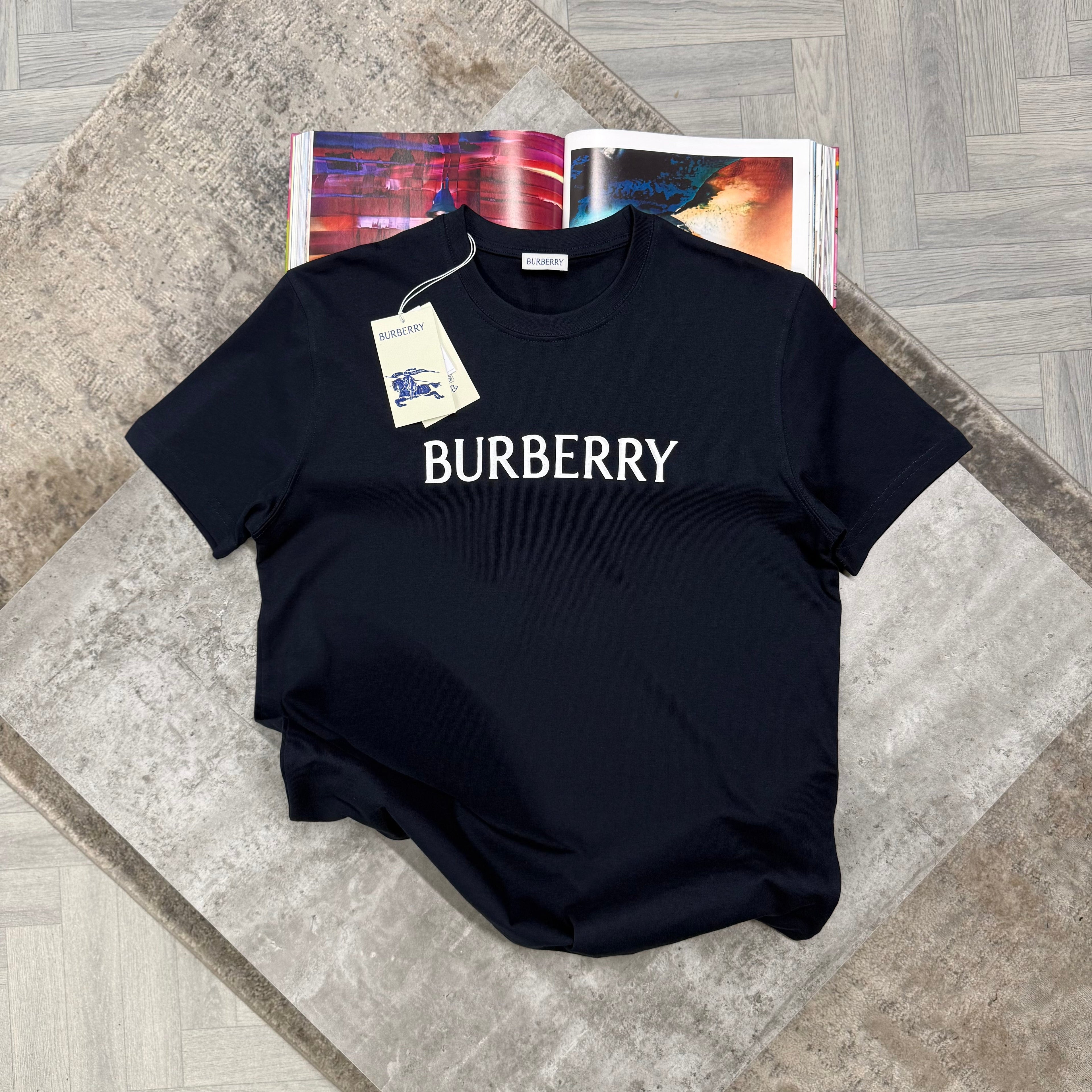 BBR LOGO T SHIRT - NAVY