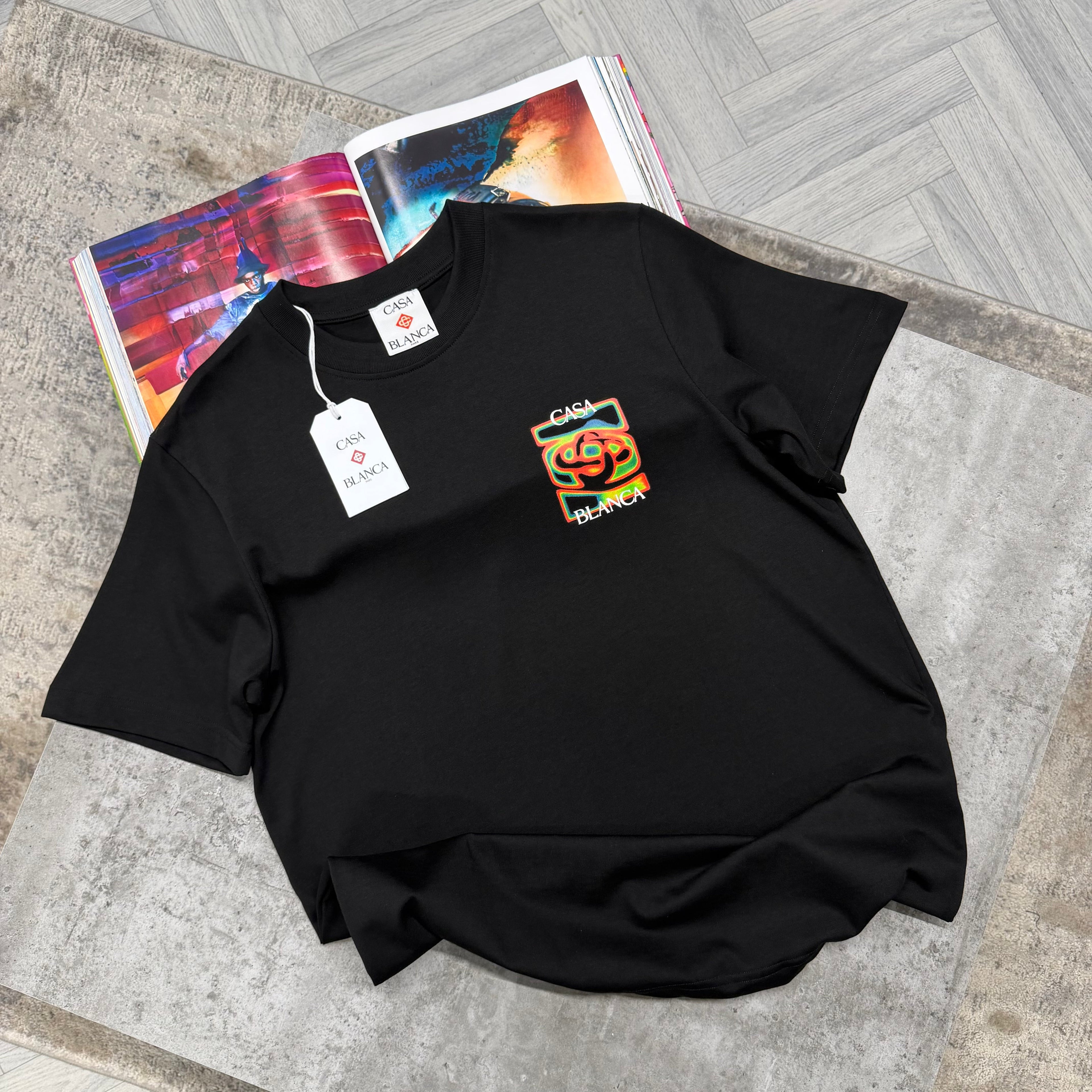 CB HEATMAP T SHIRT - BLACK