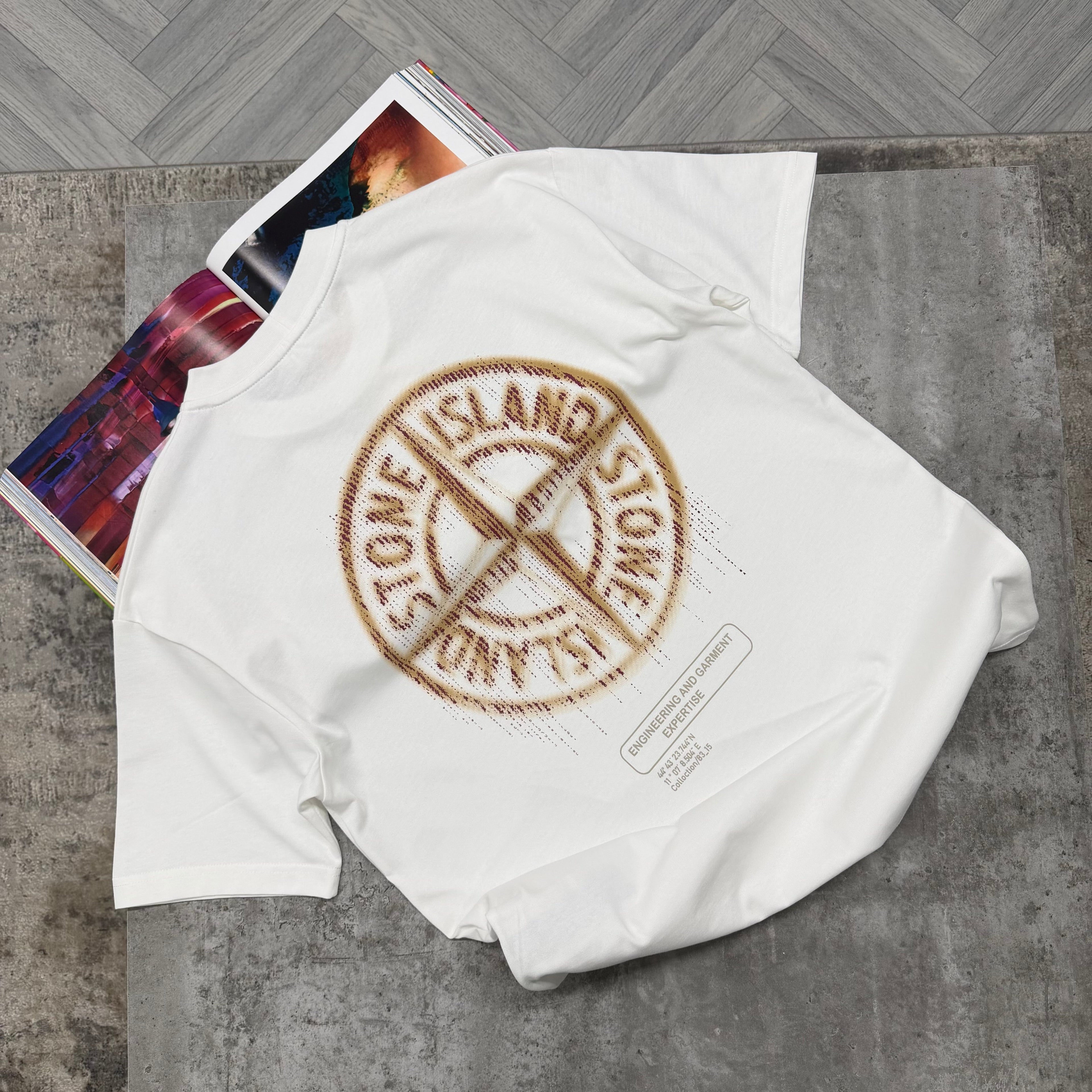 SI COMPASS T SHIRT - WHITE