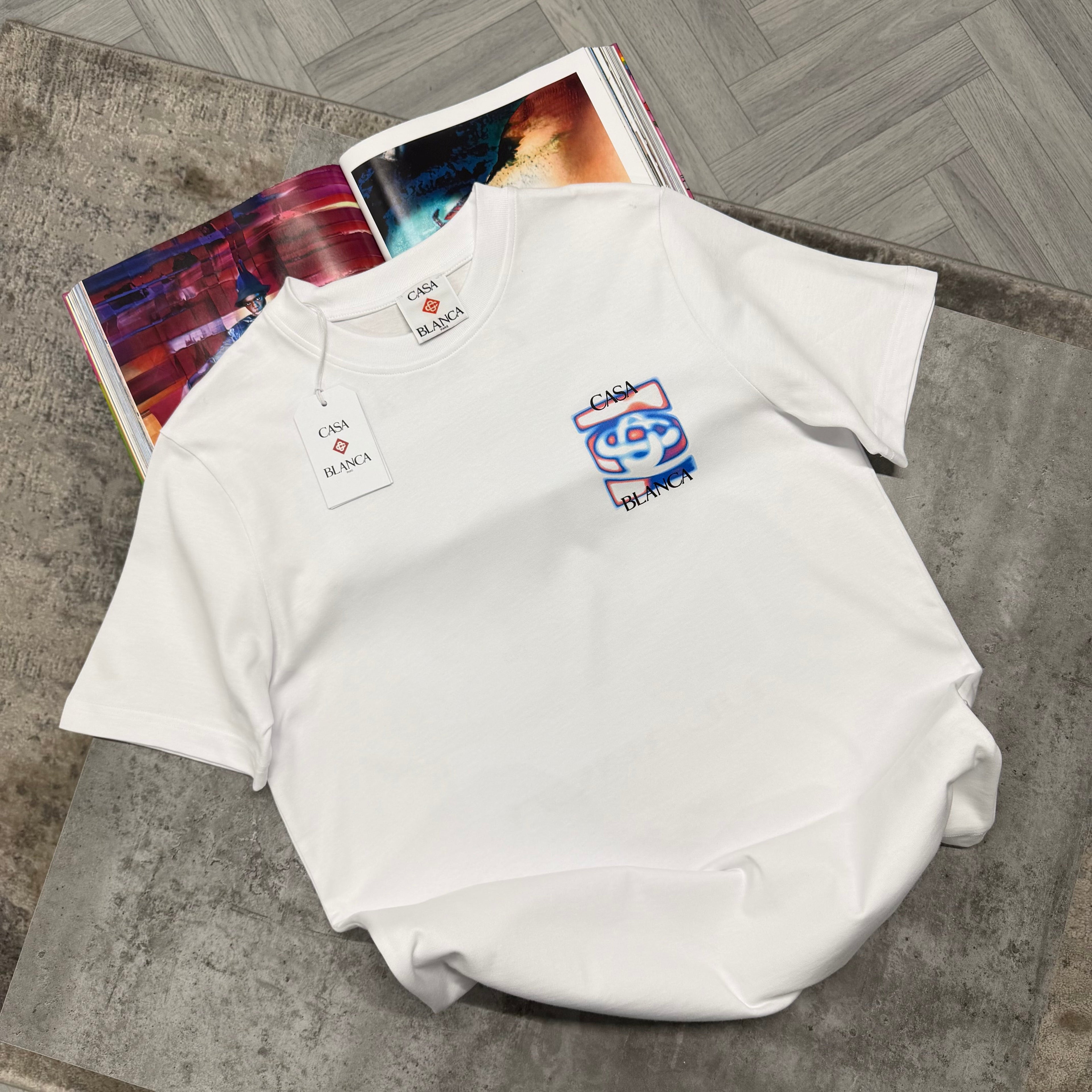 CB HEATMAP T SHIRT - WHITE