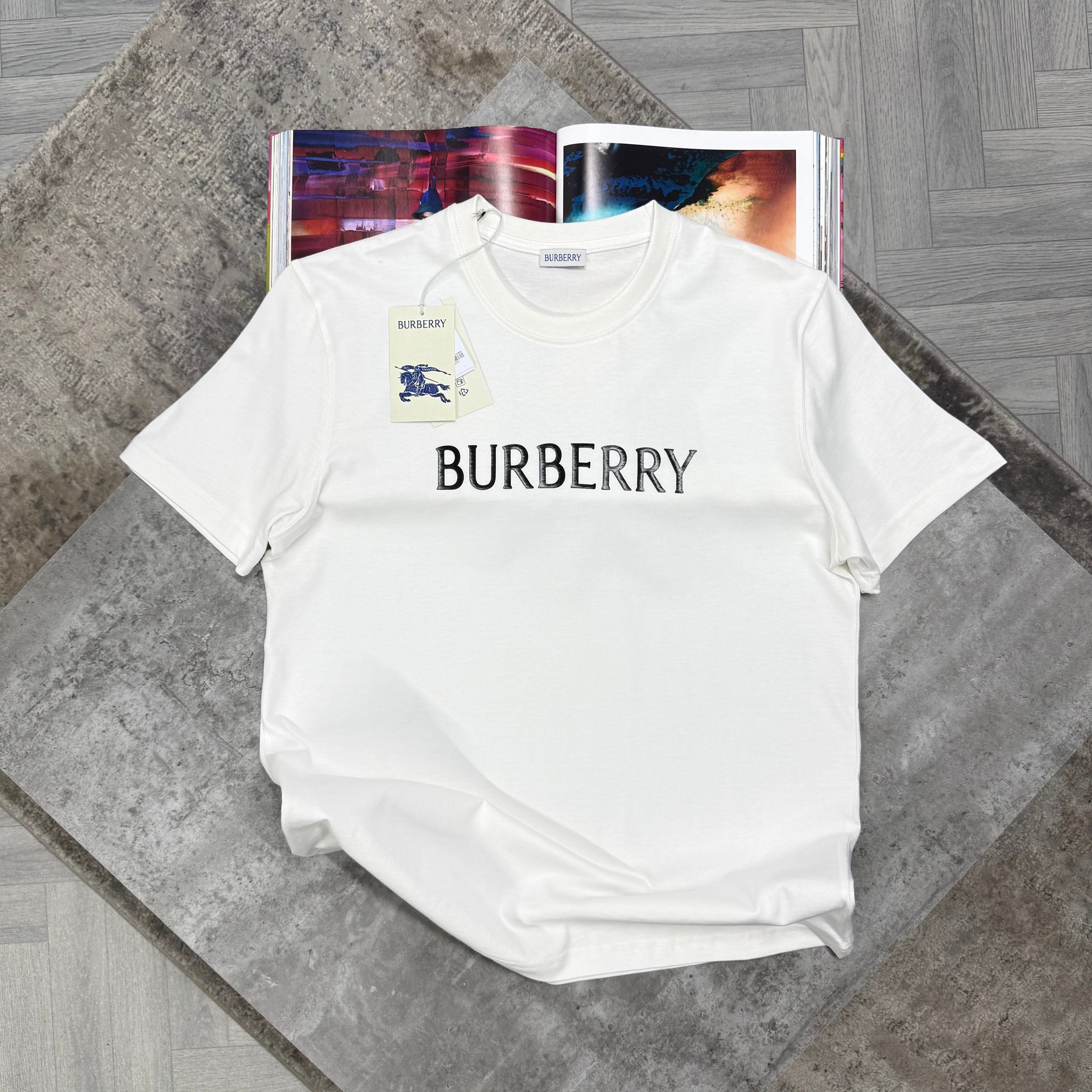 BBR LOGO T SHIRT -  WHITE