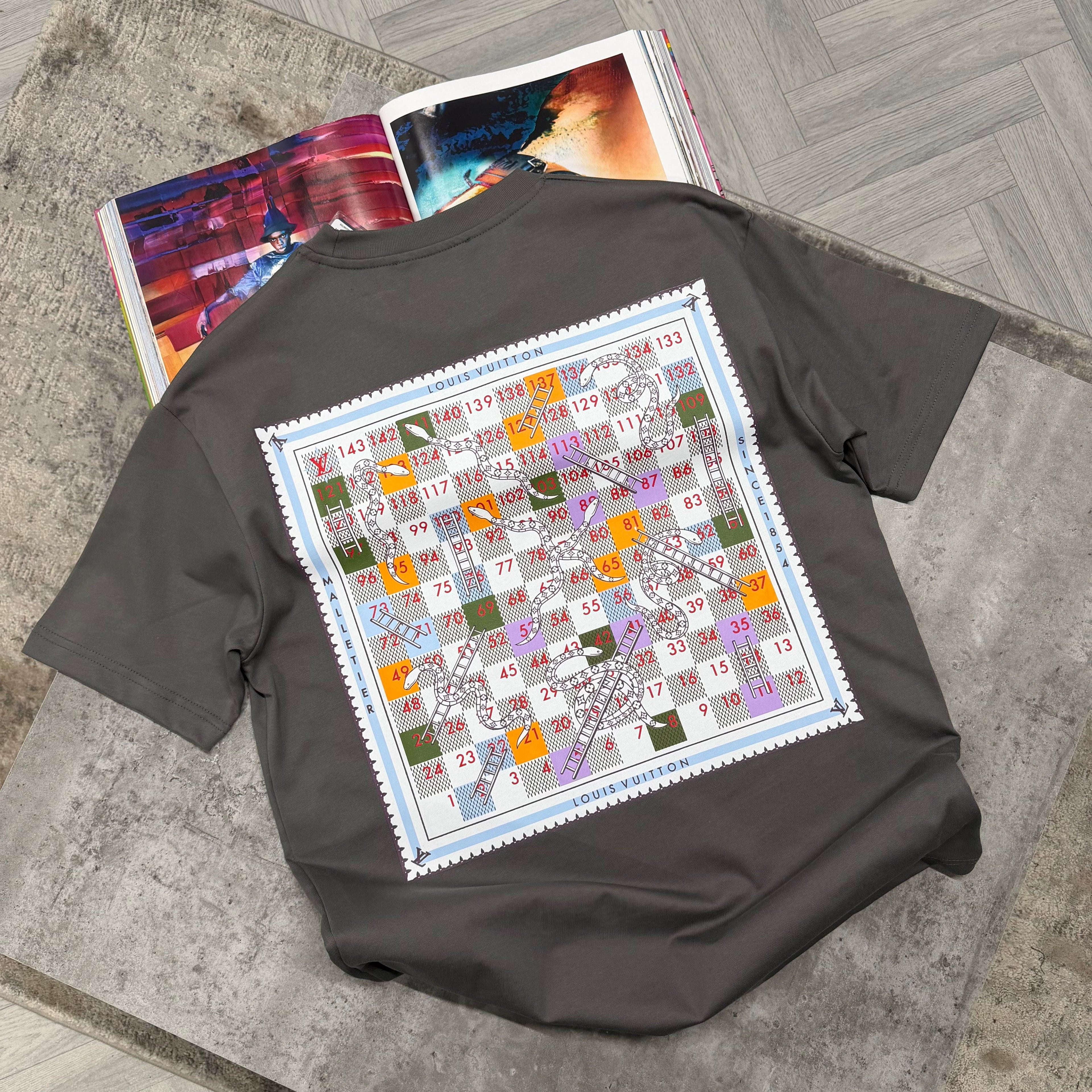 LVE 1854 T SHIRT - CHARCOAL