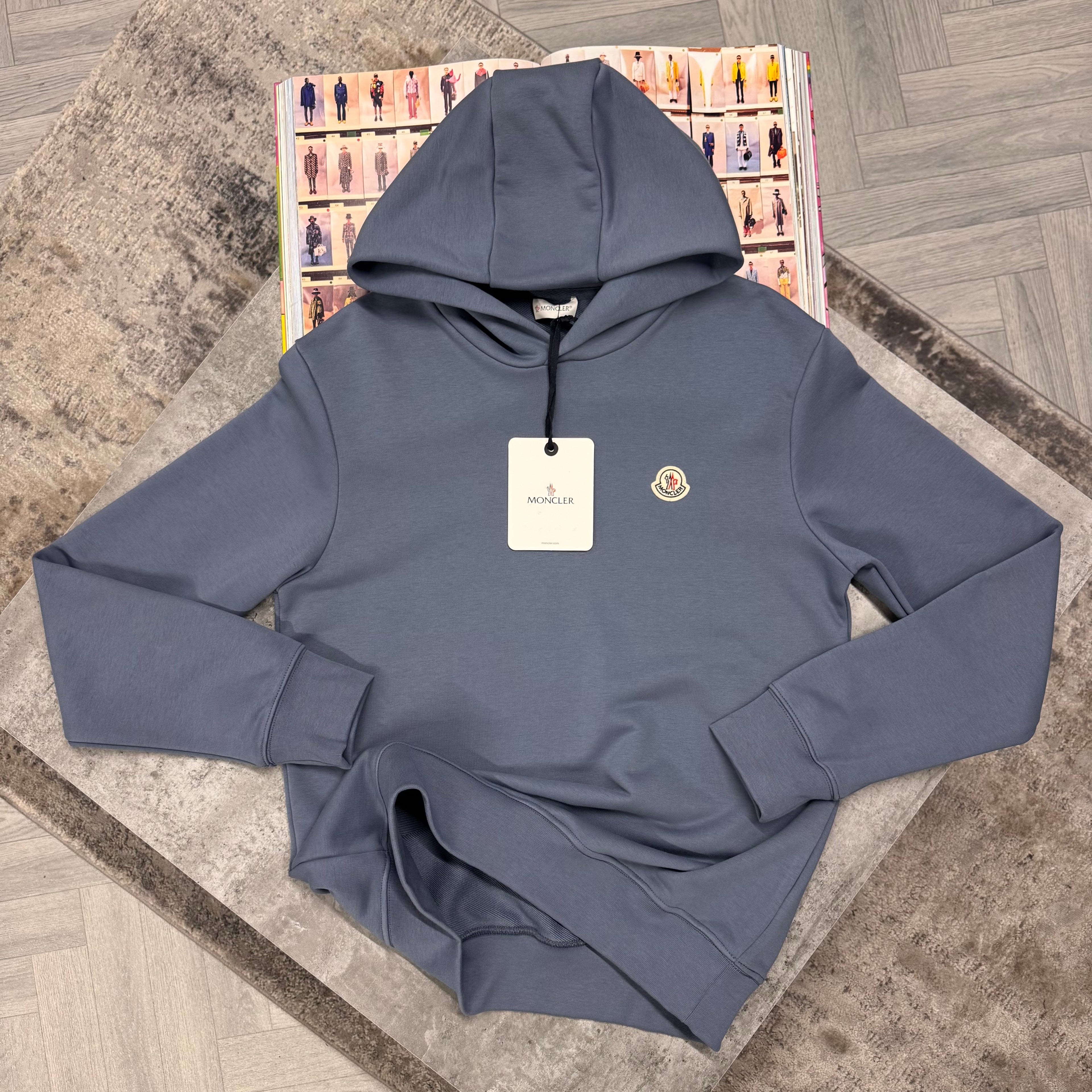 MNCLR LOGO HOODIE - PALE BLUE